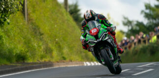Peter Hickman (10). Photo courtesy Isle of Man TT Press Office.