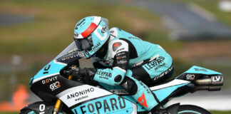 Tatsuki Suzuki (24). Photo courtesy Leopard Racing.