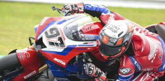 Xavi Vierge (97). Photo courtesy Honda.