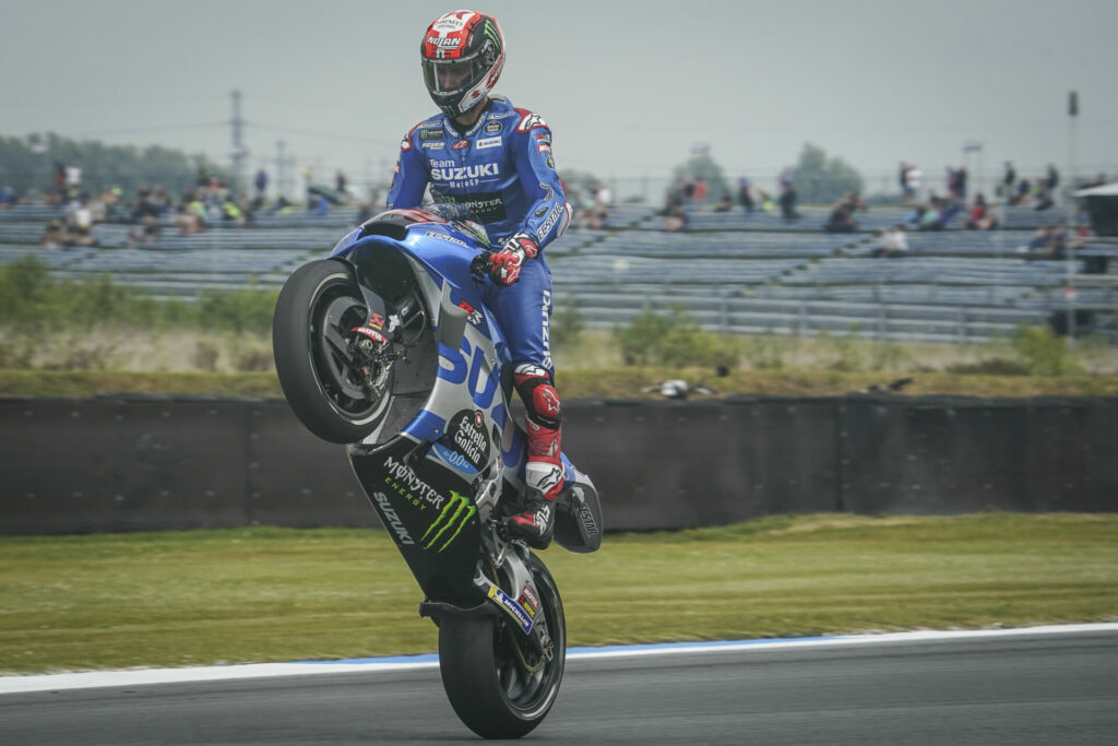 Alex Rins (42). Photo courtesy Dorna.