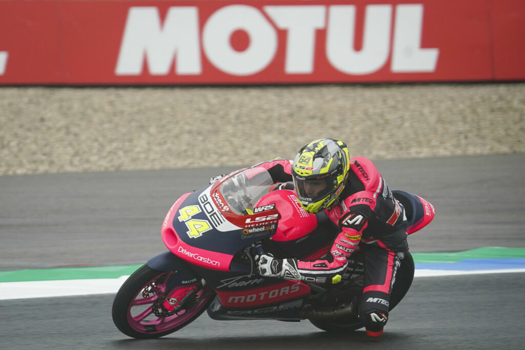 David Munoz (44). Photo courtesy Dorna.