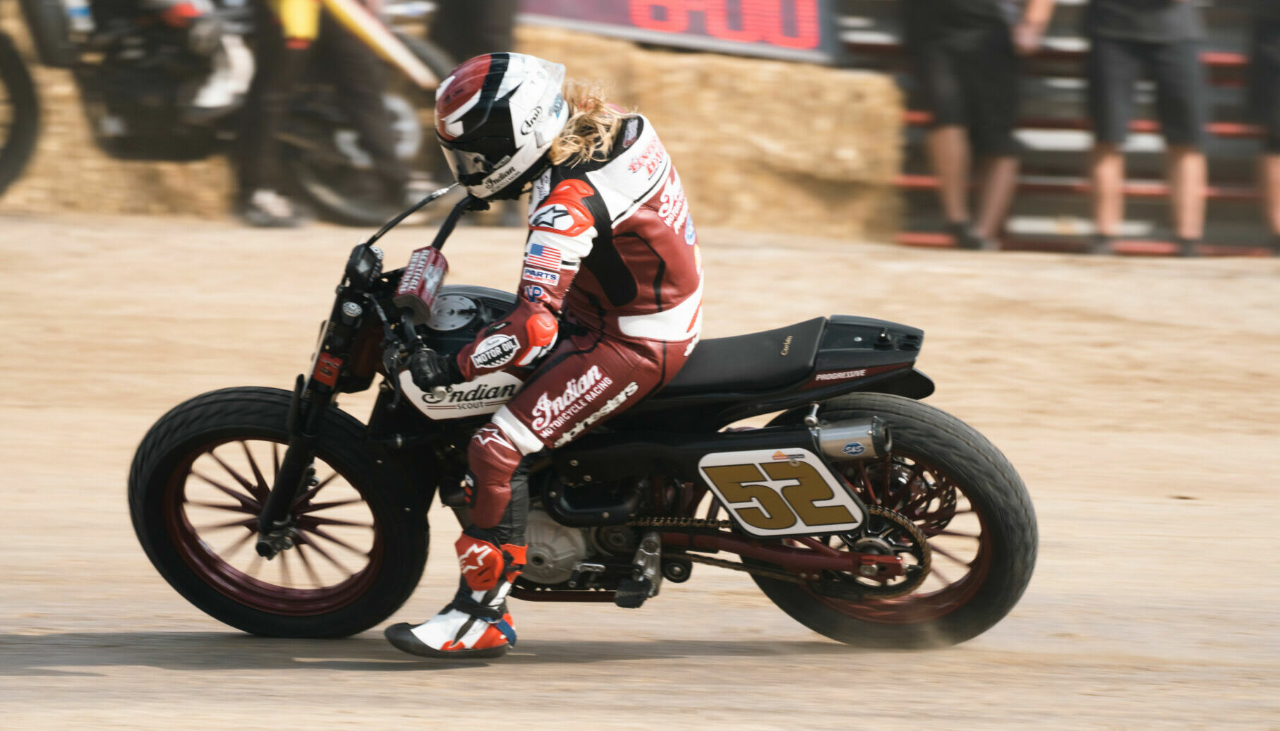 Shayna Texter (52). Photo courtesy Indian Motorcycle.