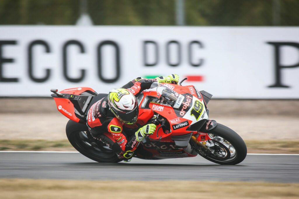 Alvaro Bautista (19). Photo courtesy Dorna.