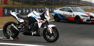 The British Superbike Championship has announced a new one-make racing series called the BMW F 900 R Cup. Photo courtesy MSVR.
