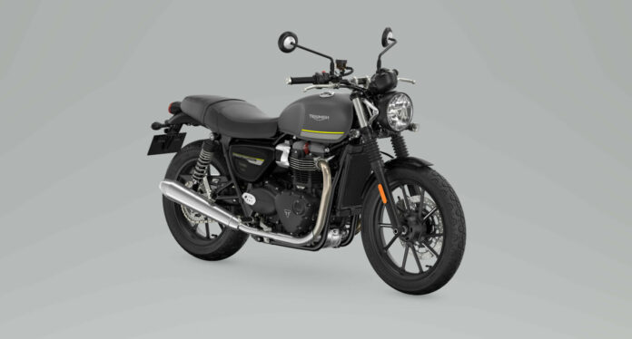 A 2023-model Triumph Speed Twin 900. Photo courtesy Triumph. A 2023-model Triumph Speed Twin 900. Photo courtesy Triumph.