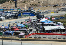Spectator attendance for the MotoAmerica event at WeatherTech Raceway Laguna Seca was up year-over-year. Photo by Brian J. Nelson.