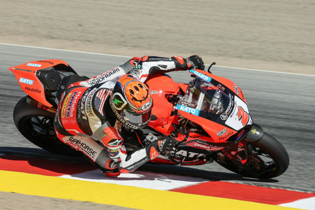 Josh Herrin (2). Photo by Brian J. Nelson, courtesy Ducati North America.