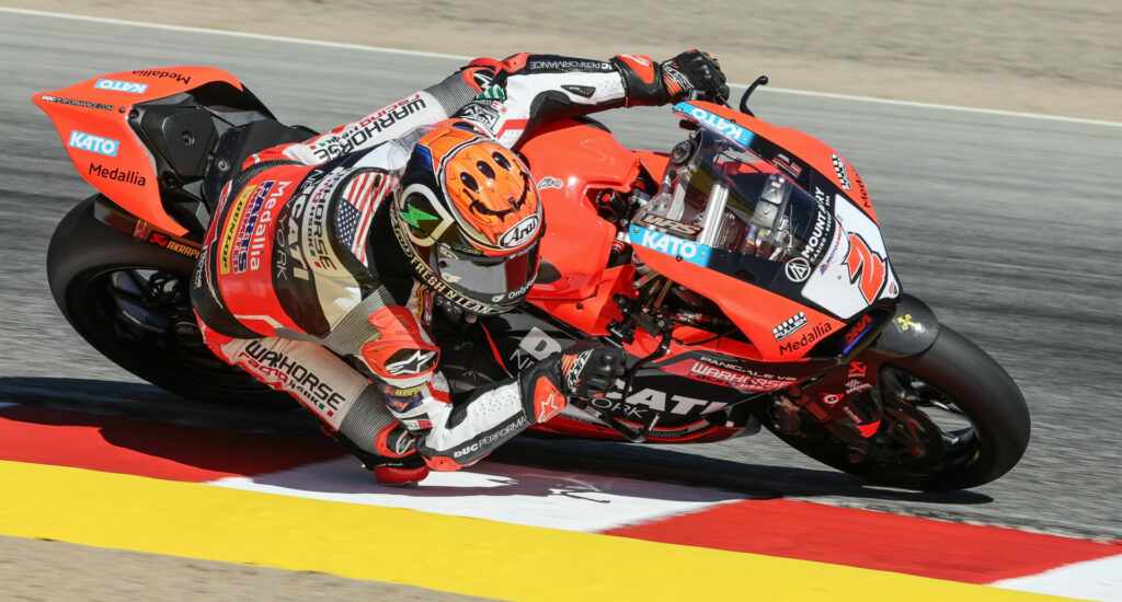 Josh Herrin (2). Photo by Brian J. Nelson, courtesy Ducati North America.