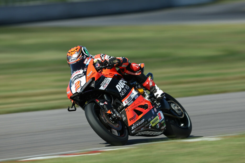 Josh Herrin (2). Photo by Brian J. Nelson, courtesy Ducati North America.