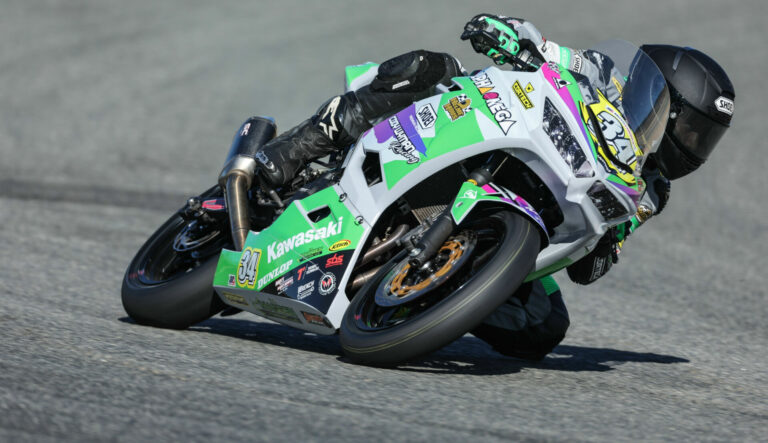 MotoAmerica: Cody Wyman Takes Junior Cup Pole Position At Laguna