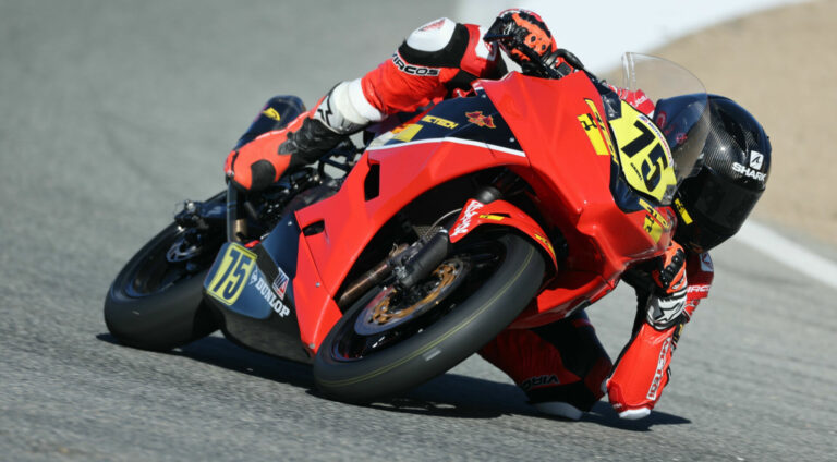 MotoAmerica: Lanuza On Junior Cup Provisional Pole At Laguna Seca