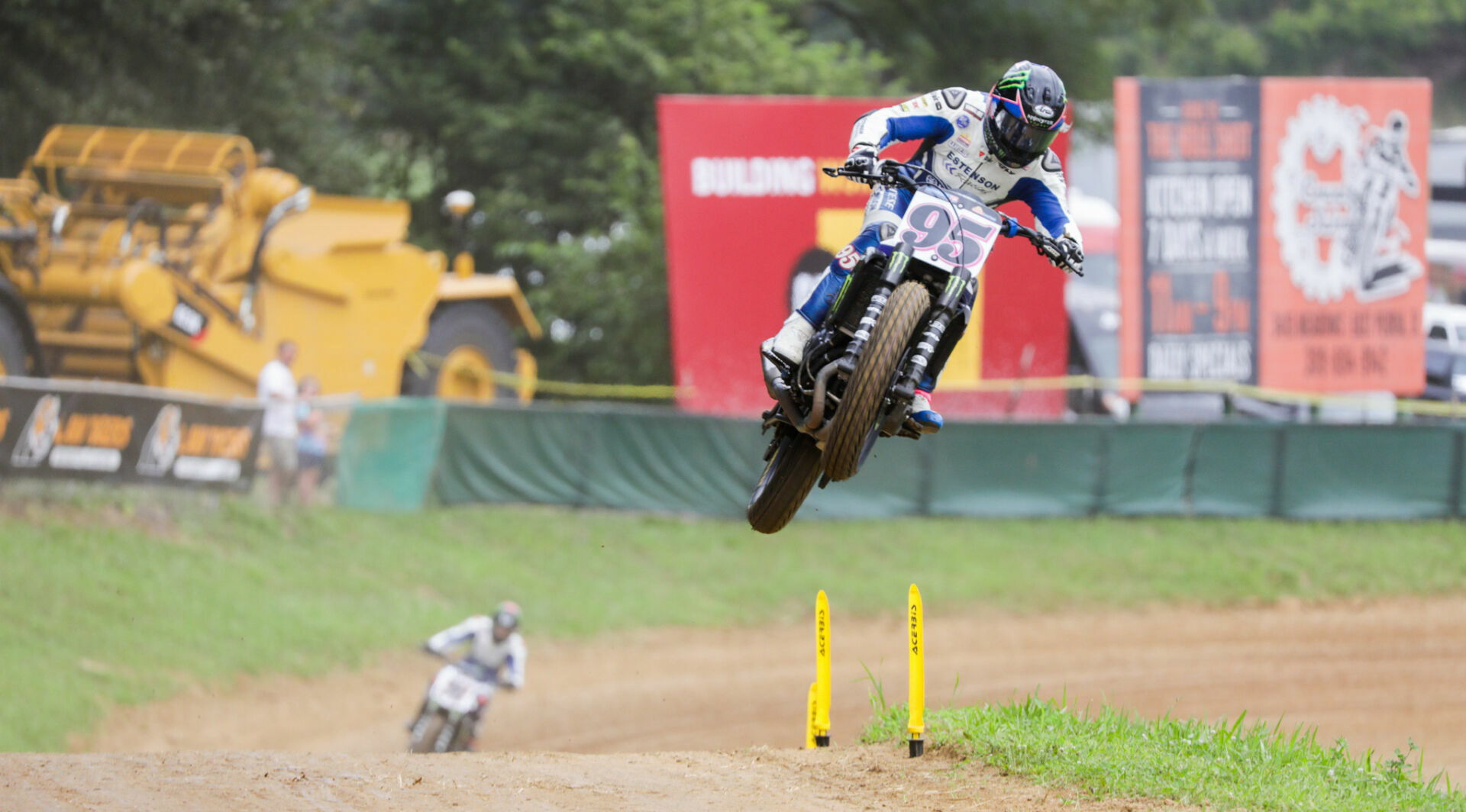 JD Beach (95) in action at the Peoria TT in 2021. Photo courtesy AFT.