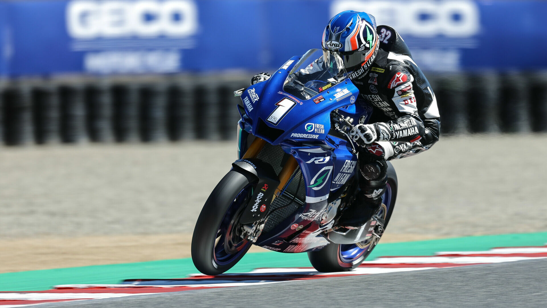 Jake Gagne (32). Photo by Brian J. Nelson, courtesy MotoAmerica.