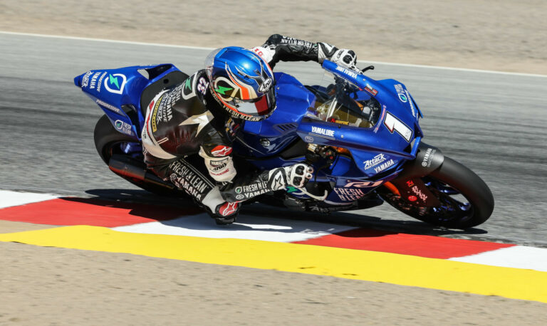 MotoAmerica: Gagne On Superbike Provisional Pole At Laguna Seca (Updated)