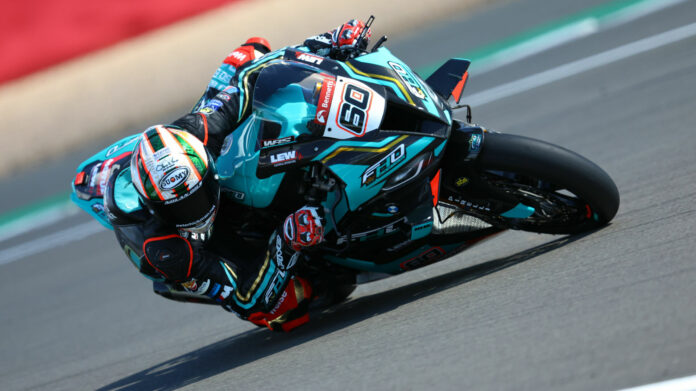 Peter Hickman (60). Photo courtesy FHO Racing. Peter Hickman (60). Photo courtesy FHO Racing.