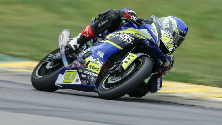 MotoAmerica: Wild Card Landers Tops Supersport FP1 At Brainerd