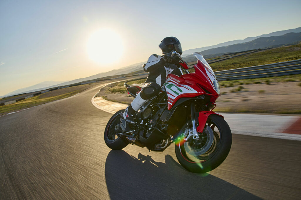 A 2022 MV Agusta Turismo Veloce RC SCS. Photo courtesy MV Agusta.