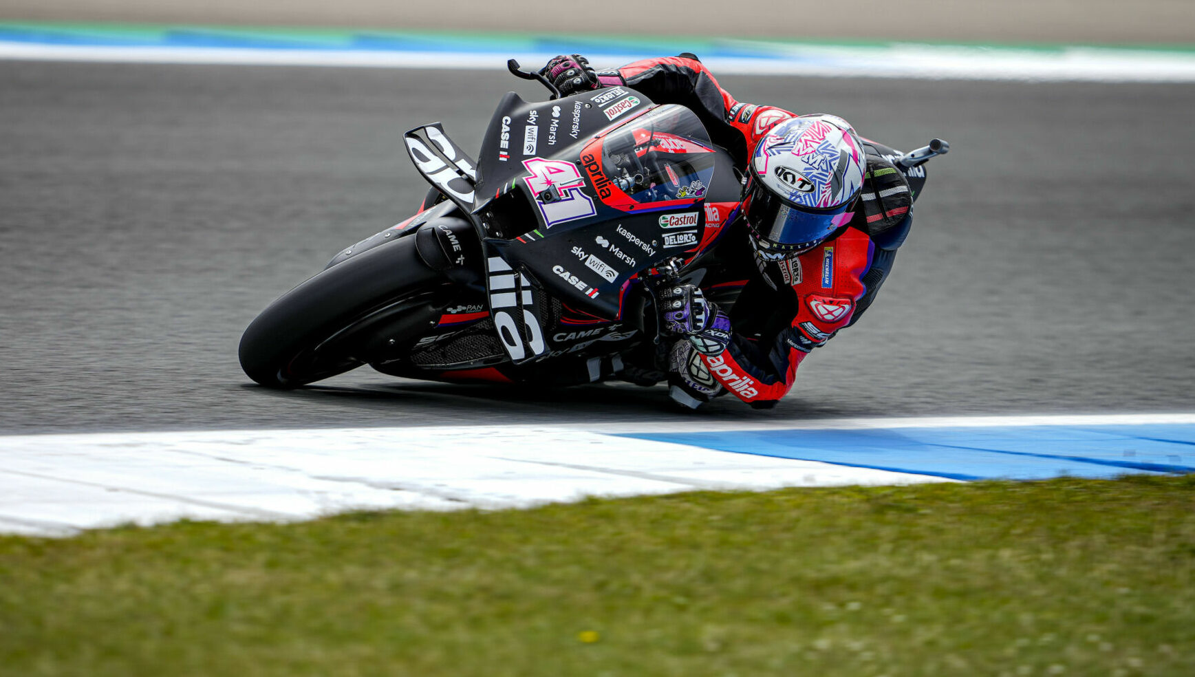 Aleix Espargaro (41). Photo courtesy Aprilia.