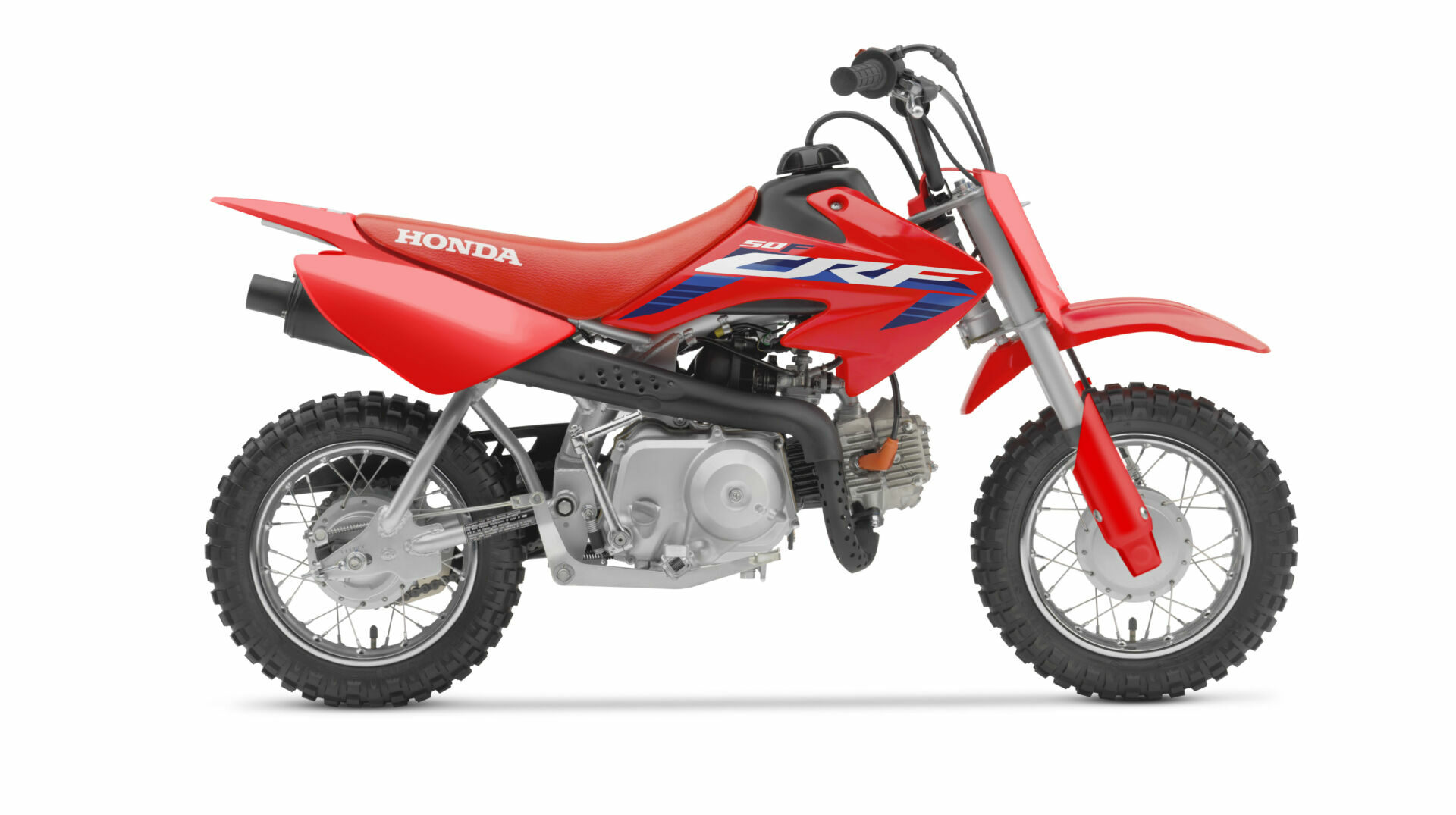 A 2023 Honda CRF50F. Photo courtesy American Honda.