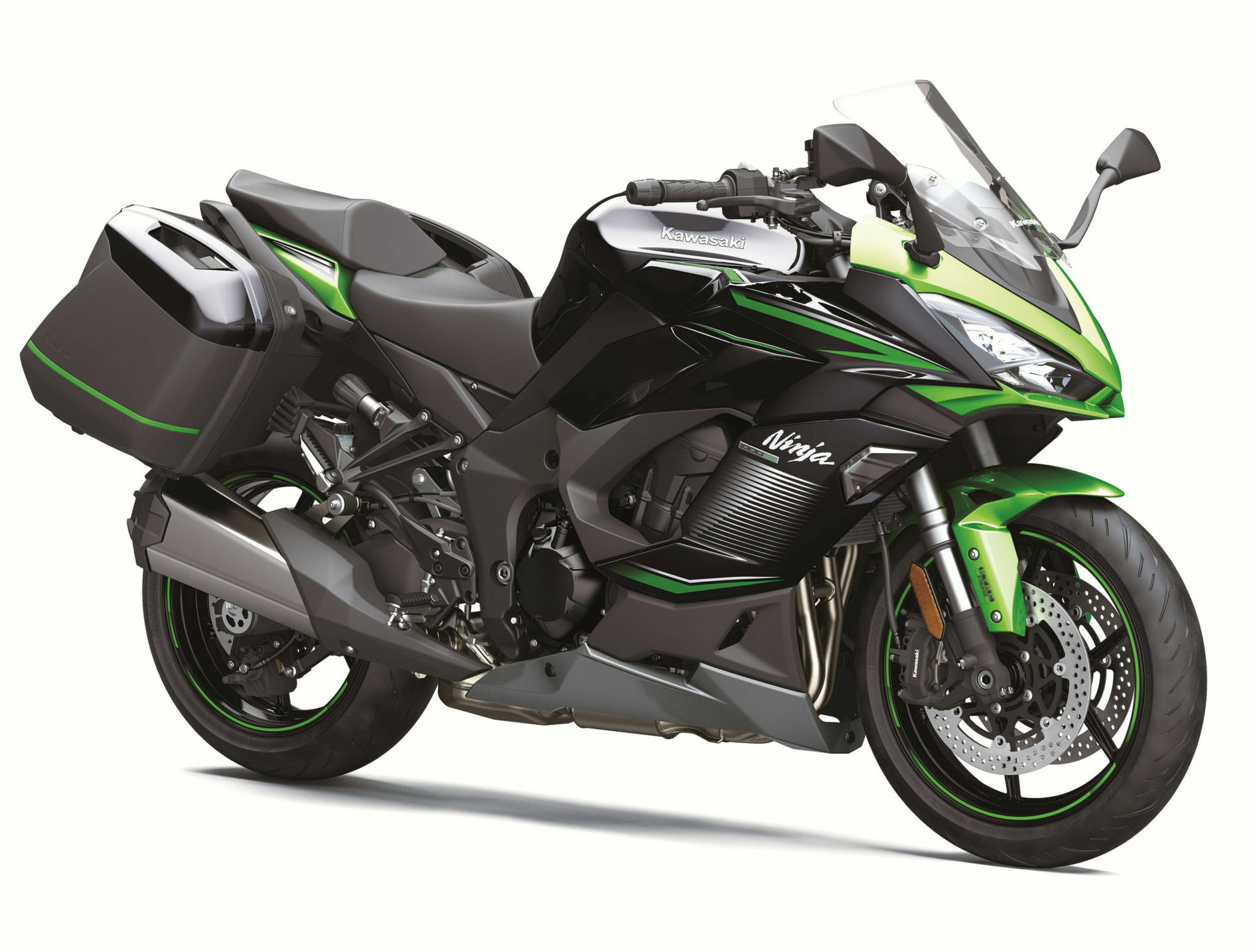 The Ninja 1000 SX is one of the Kawasaki streetbikes returning for 2023. Photo courtesy Kawasaki Motors Corp., U.S.A.