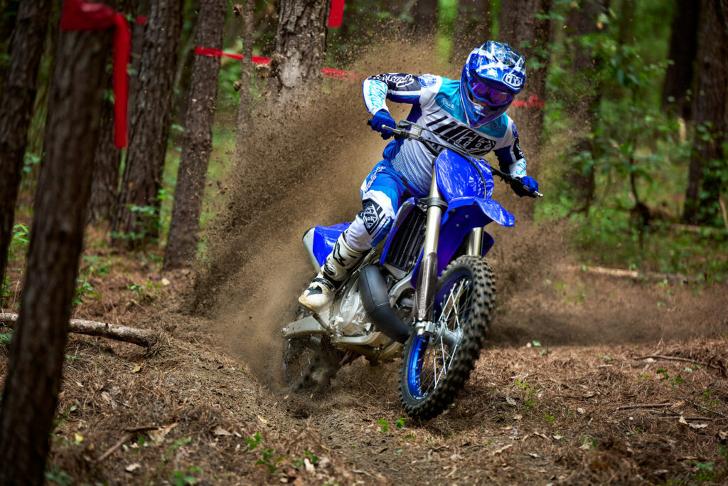 A 2023 Yamaha YZ250F. Photo courtesy Yamaha Motor Corp., U.S.A.