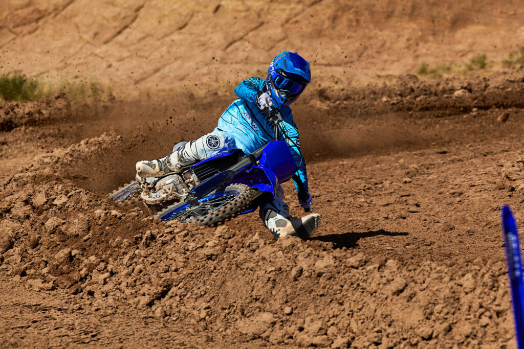 A 2023 Yamaha YZ450F. Photo courtesy Yamaha Motor Corp., U.S.A.