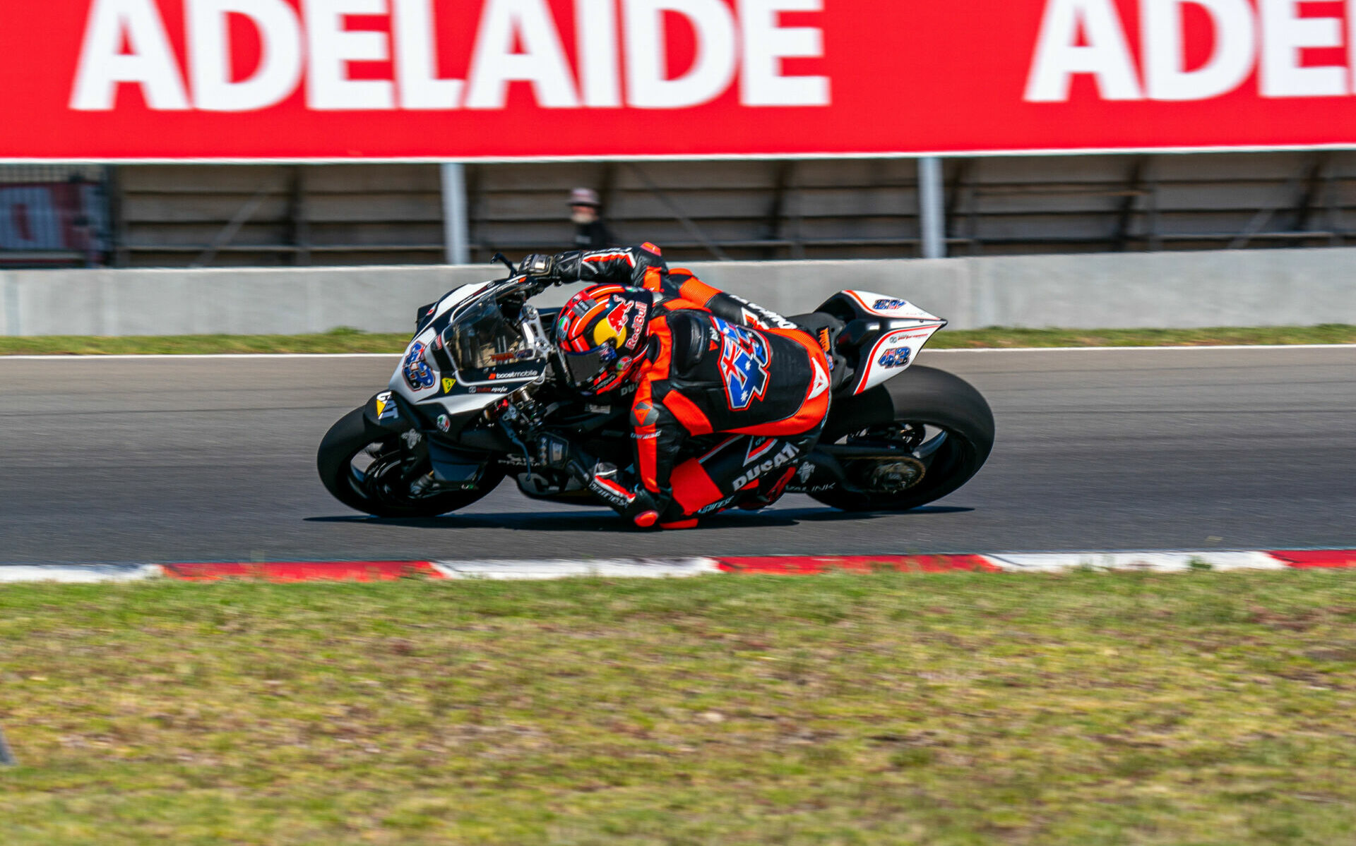 Jack Miller (43), as seen in action at The Bend Motorsport Park in 2021. Photo courtesy ASBK.