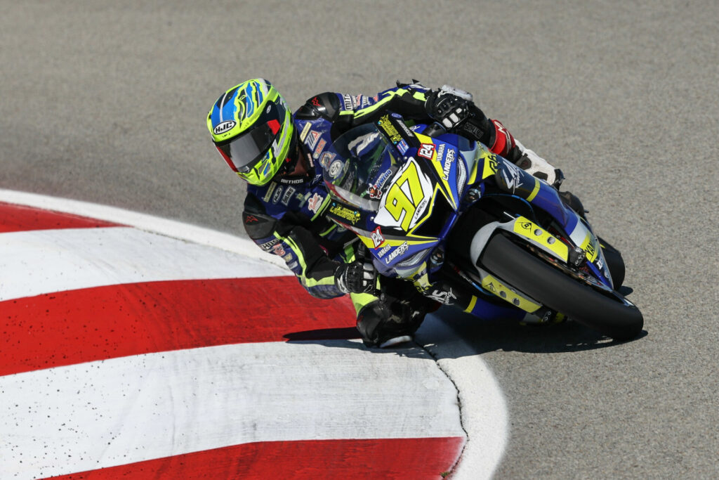 Rocco Landers (97). Photo by Brian J. Nelson, courtesy MotoAmerica.