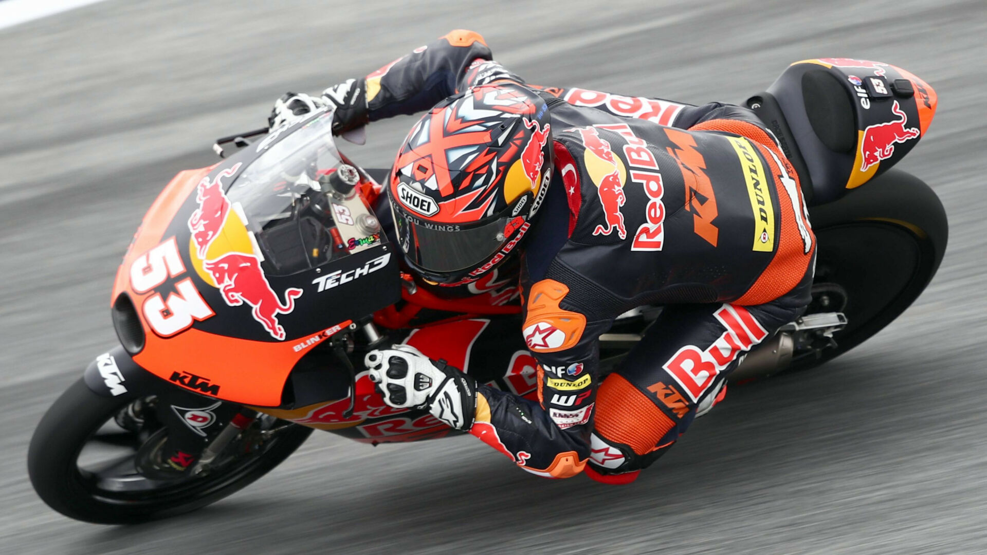 Deniz Oncu (53). Photo courtesy Red Bull KTM Tech3.