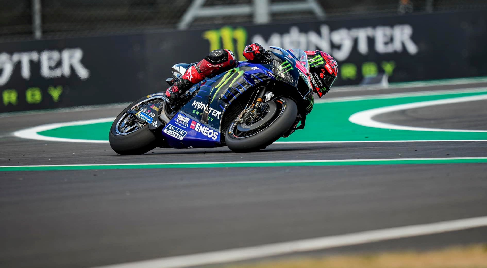 Fabio Quartararo (20). Photo courtesy Monster Energy Yamaha.