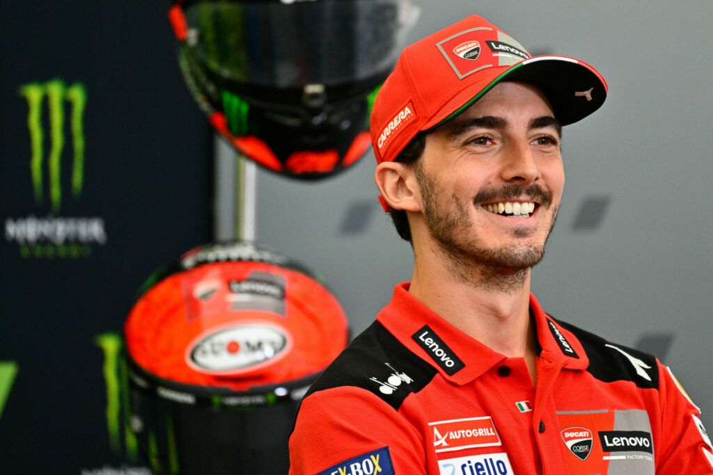 Francesco Bagnaia. Photo courtesy Dorna.