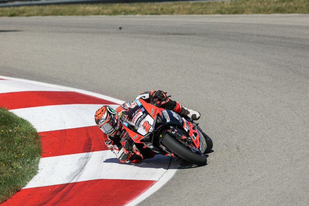 Josh Herrin (2). Photo by Brian J. Nelson, courtesy Ducati North America.