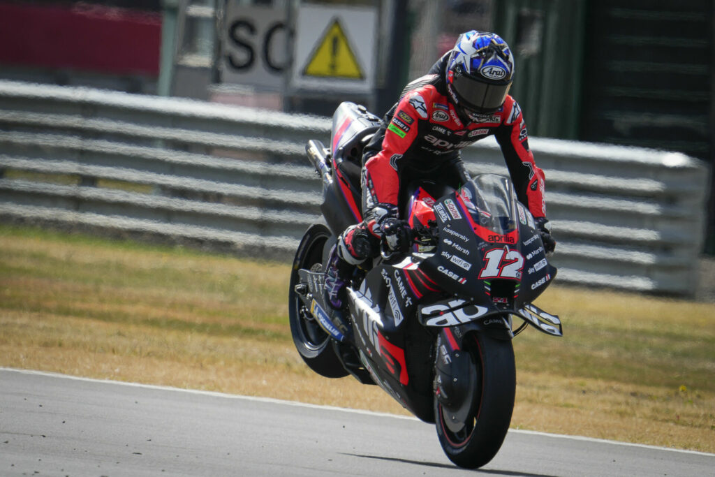 Maverick Vinales (12). Photo courtesy Dorna.