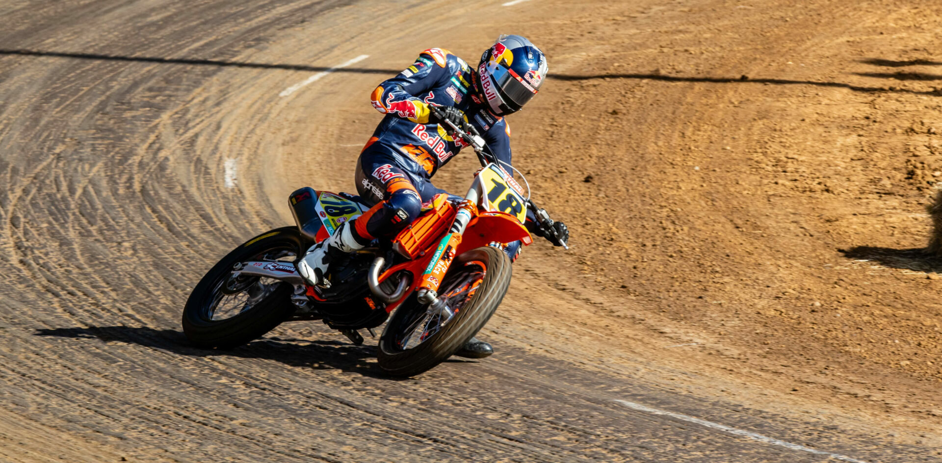 Max Whale (18) on his Red Bull KTM at the Castle Rock TT. Photo courtesy KTM Factory Racing.