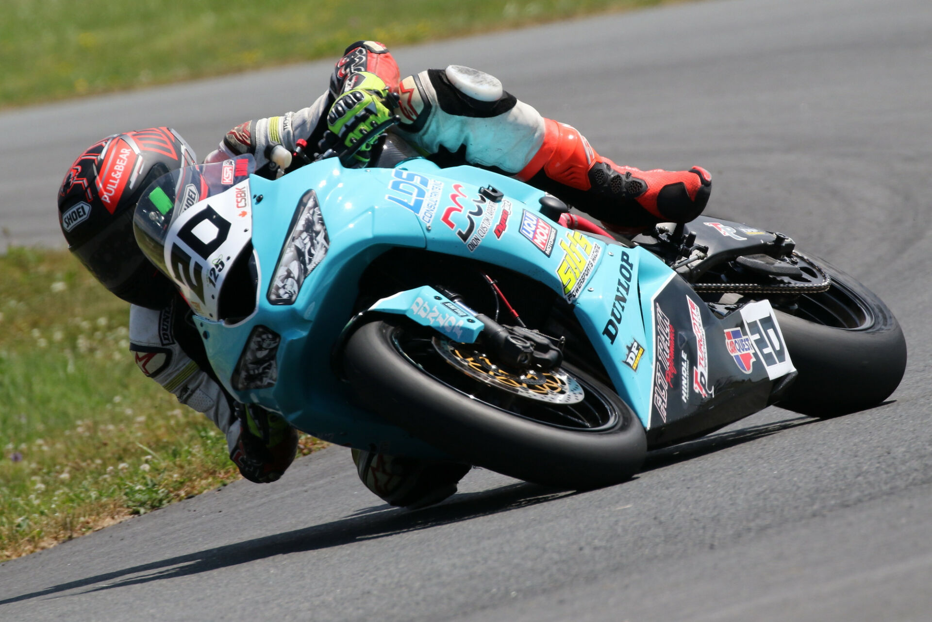 Rookie Pro Trevor Dion (20) heads into this weekend's CSBK season finale at CTMP looking to secure the Pro Sport Bike championship. Photo by Rob O'Brien, courtesy CSBK/PMP.