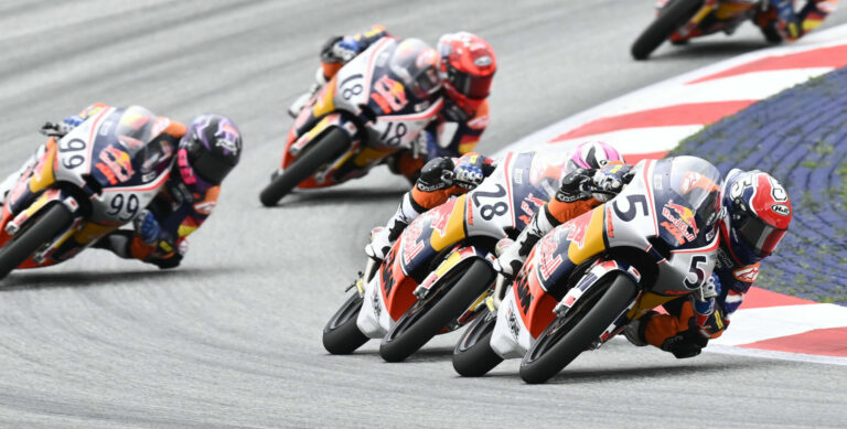 Red Bull MotoGP Rookies Cup Race Two Results From Red Bull Ring