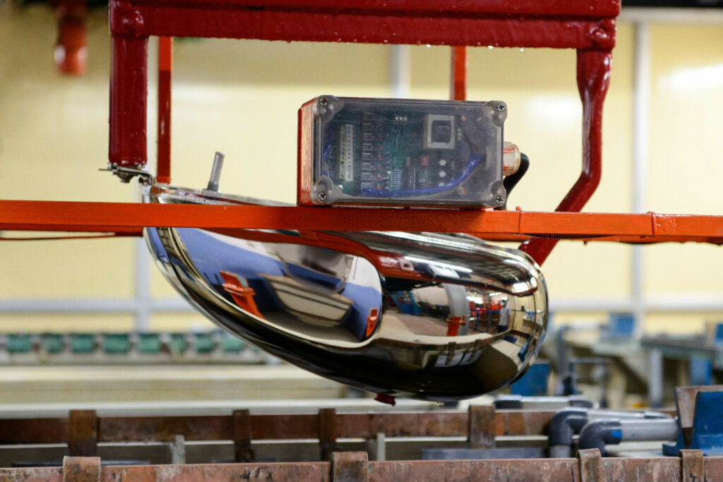 Tanks are chromed at the company's original 1950's manufacturing factory in Chennai, India, using an alternate sustainable trivalent eco-friendly process. Photo courtesy Royal Enfield North America.