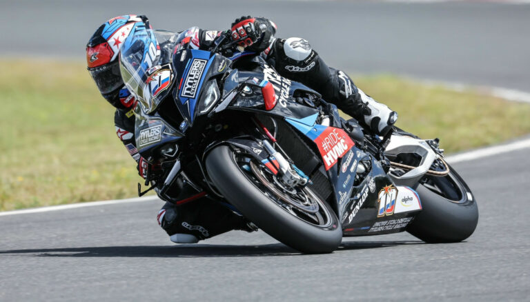MotoAmerica: Travis Wyman Tops Stock 1000 FP1 At PittRace