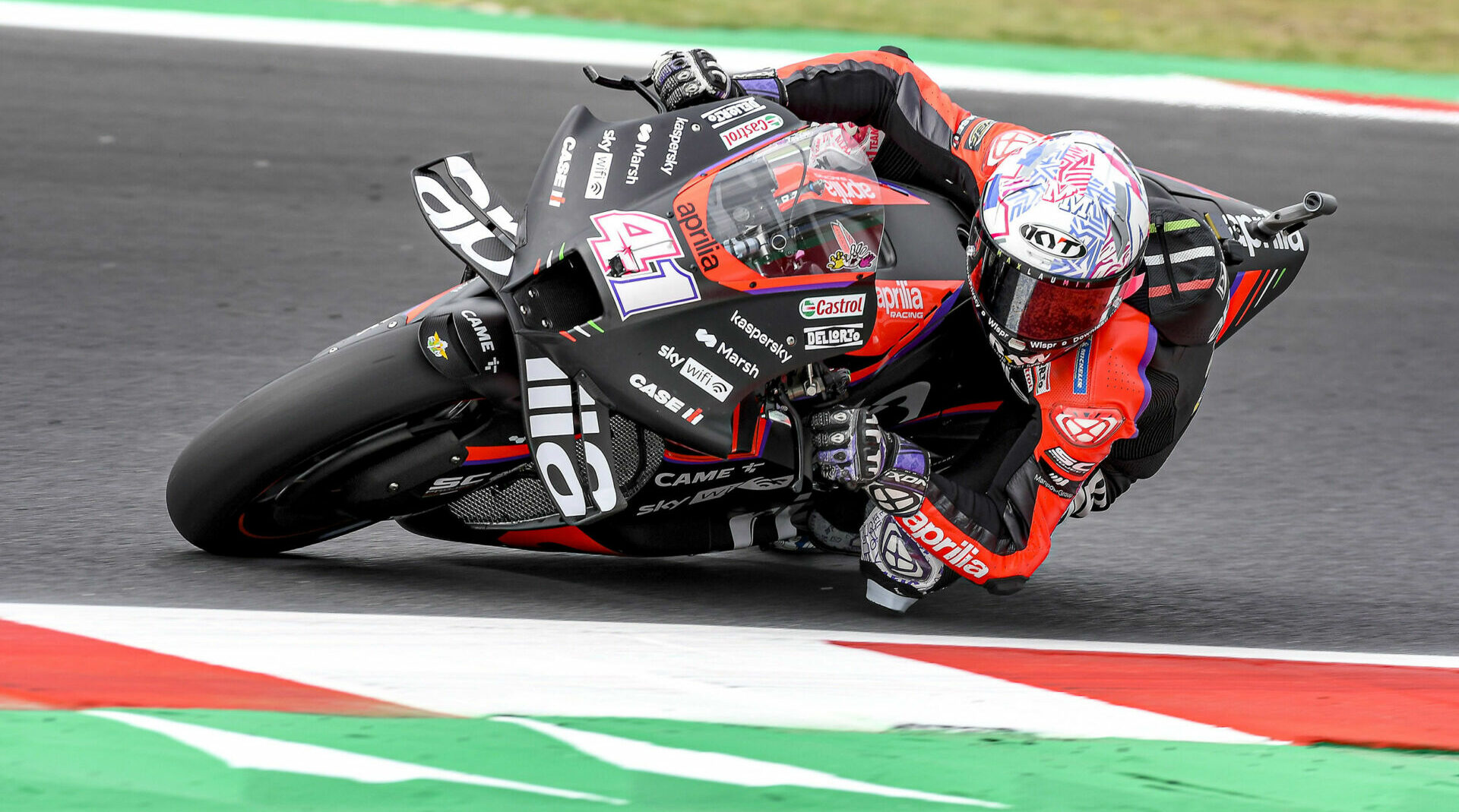 Aleix Espargaro (41). Photo courtesy Aprilia.