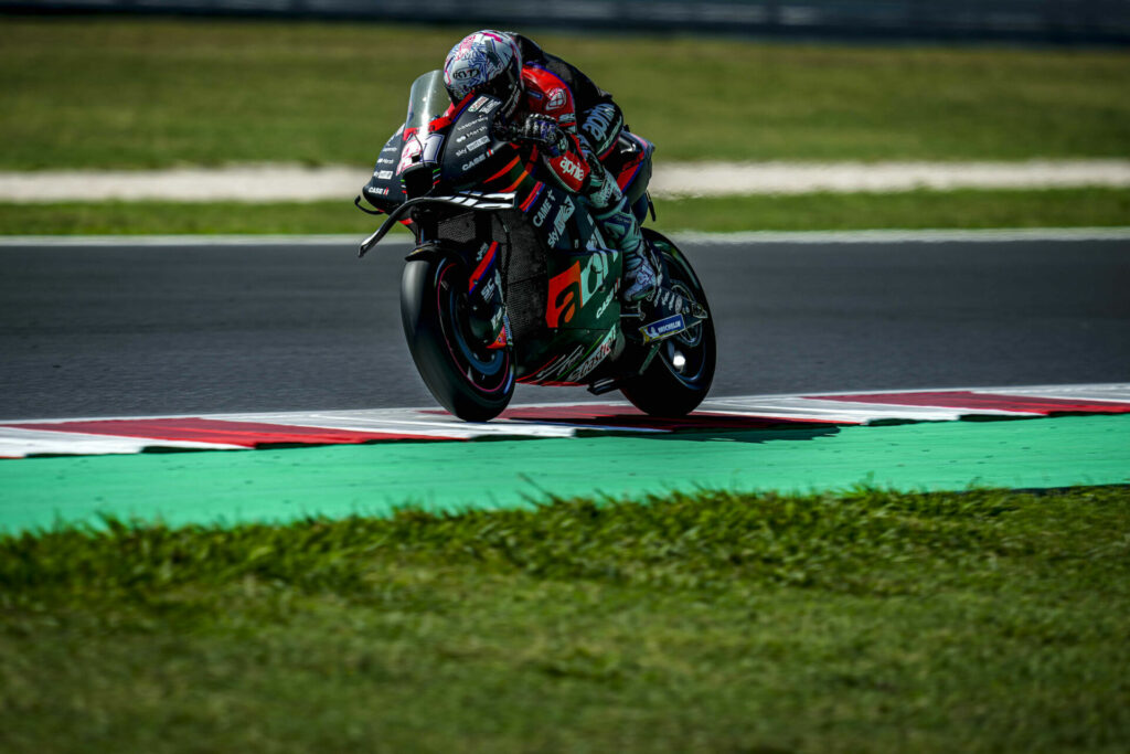 Aleix Espargaro (41). Photo courtesy Aprilia.