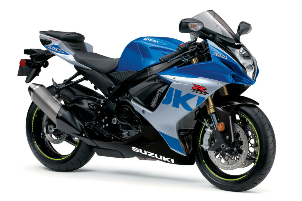 A 2023 Suzuki GSX-R750. Photo courtesy Suzuki Motor USA, LLC.