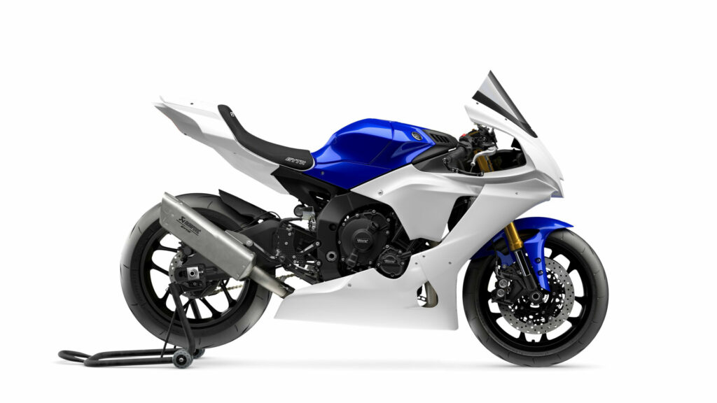 A 2023 GYT-R Yamaha YZF-R1. Photo courtesy Yamaha Motor Europe.