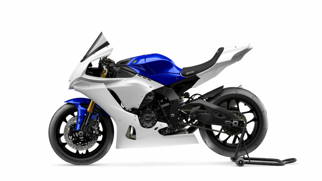 A 2023 GYT-R Yamaha YZF-R1. Photo courtesy Yamaha Motor Europe.