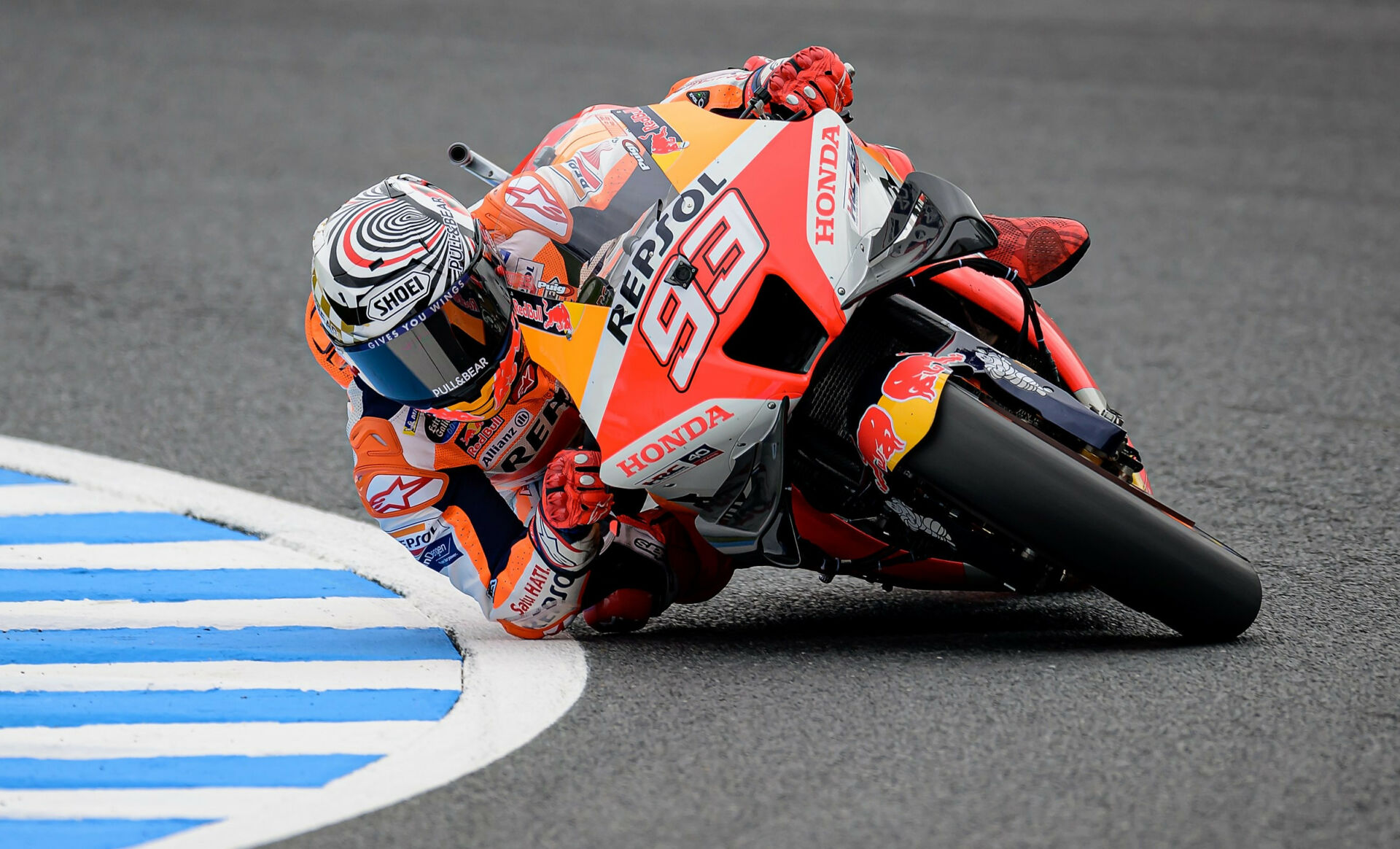 Marc Marquez (93), as seen during MotoGP FP1 at Motegi. Photo by Kohei Hirota.