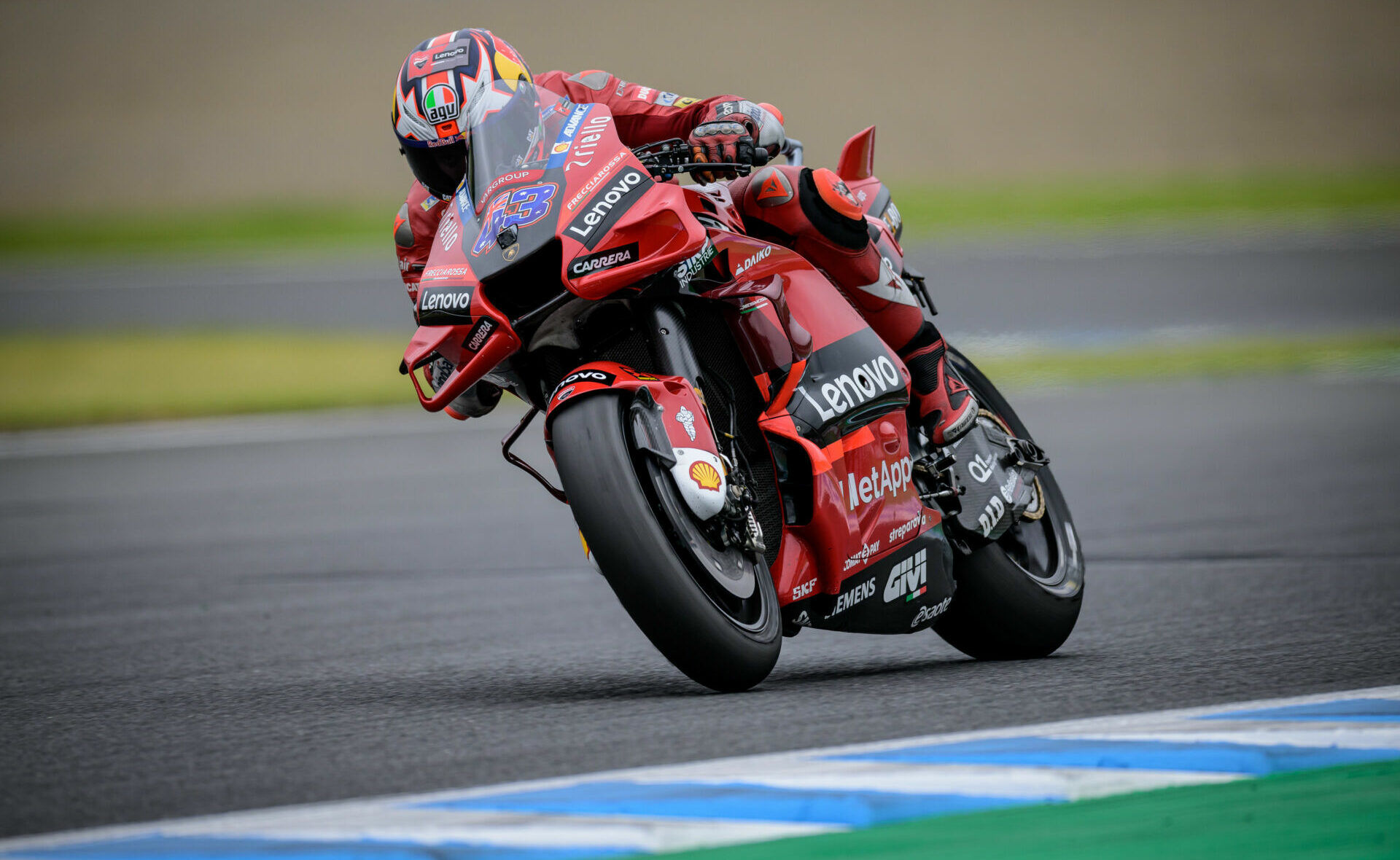 Jack Miller (43) as seen during FP1 Friday at Motegi. Photo by Kohei Hirota.