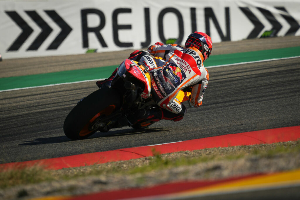 Marc Marquez (93). Photo courtesy Dorna.