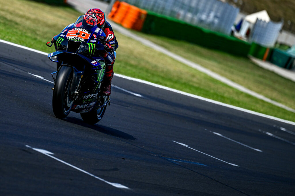 Fabio Quartararo (20). Photo courtesy Dorna.