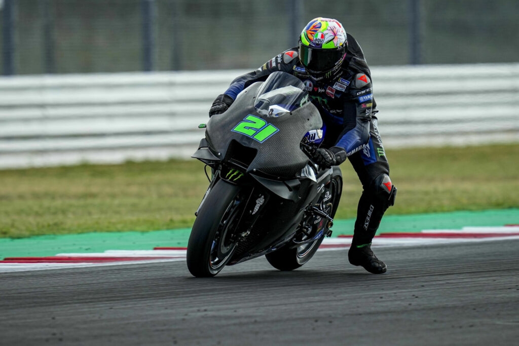 Franco Morbidelli (21). Photo courtesy Dorna.