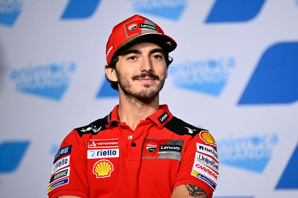 Francesco Bagnaia. Photo courtesy Dorna.