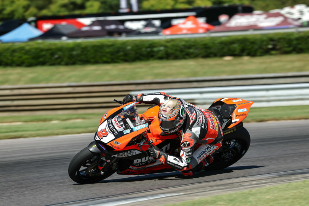 Josh Herrin (2). Photo by Brian J. Nelson, courtesy Ducati North America.